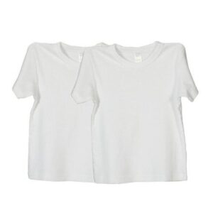 Ecoland Crews do menino, 6T, Natural Natural 2 Camisas