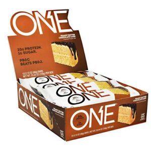 Iss One Bar Peanut Butter Chocolate Cake - Gluten Free - 12 - 2.12 OZ Bars