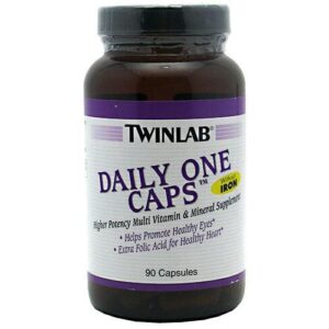 Twinlab Daily One Caps Without Iron - 90 capsules