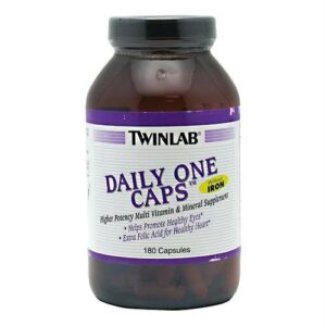 Twinlab Daily One Caps Without Iron - 180 capsules