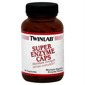 Twinlab Super Enzyme Caps - 50 capsules