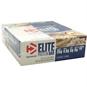 Comprar dymatize elite protein bar coconut creme - 12 bars preço no brasil lanches suplemento importado loja 61 online promoção - 24 de março de 2024