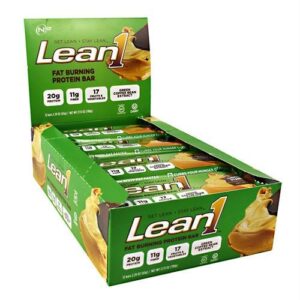 Nutrition53 Lean 1 Bar Chocolate Peanut Butter - Gluten Free - 12 (2.29 oz) bars