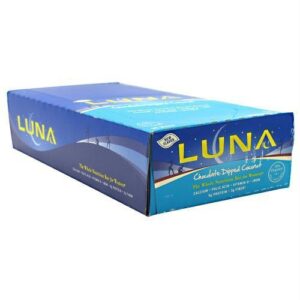 Clif Luna The Whole Nutrition Bar For Women Chocolate Dipped Coconut - 15 - 1.69 oz (48 g) bars [25.4 oz (720 g)]