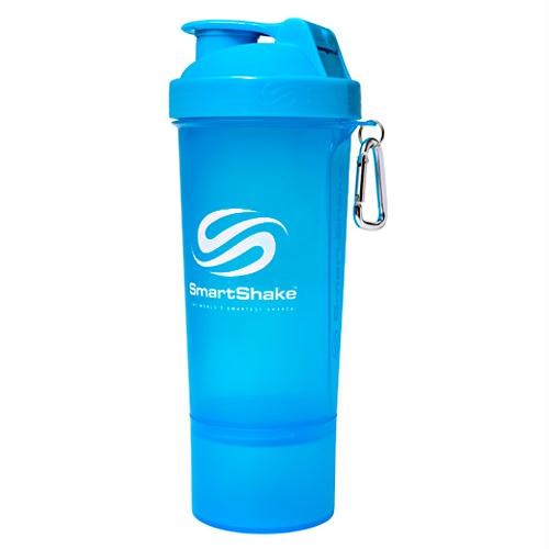 Smart Shake Slim Shaker Cup Neon Blue - 17 oz