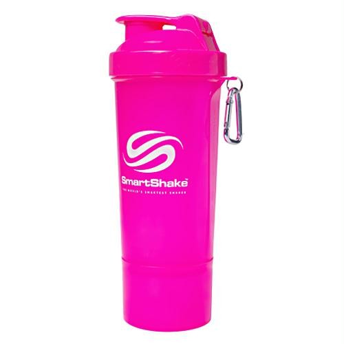 Smart Shake Slim Shaker Cup Neon Pink - 17 oz