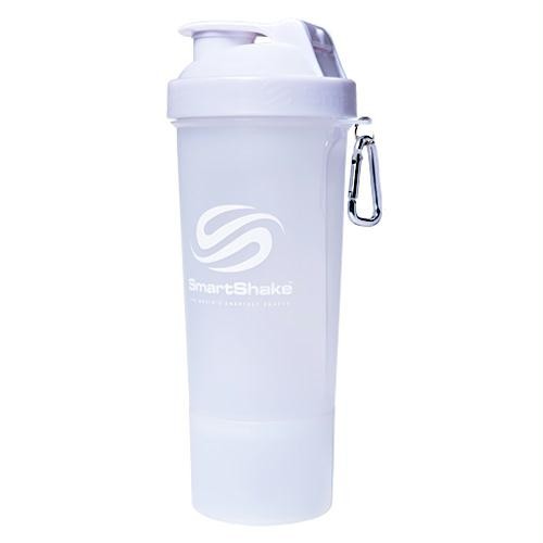 Smart Shake Slim Shaker Cup Pure White - 17 oz
