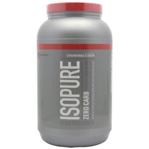 Nature's Best Zero Carb Isopure Strawberries & Cream - 3 lbs (1361 g)