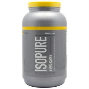 Nature's Best Zero Carb Isopure Banana Cream - 3 lb (1361 g)