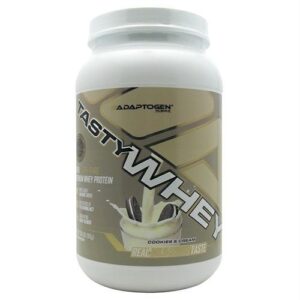Adaptogen Science Tasty Whey Cookies & Cream - Gluten Free - 2 LBS