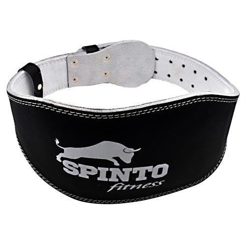 Spinto Padded Leather Lifting Belt Black - SM