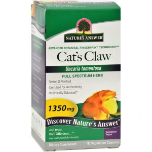 Comprar nature's answer cat's claw inner bark extract - 90 vegetarian capsules preço no brasil ervas suplemento importado loja 7 online promoção - 13 de agosto de 2022