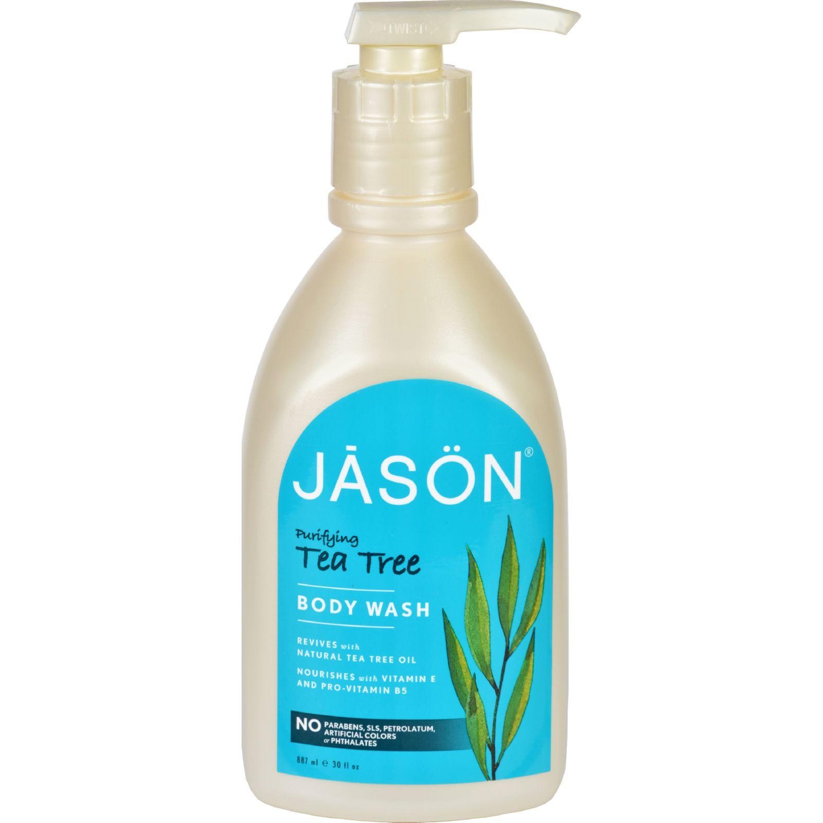 Jason Body Wash Pure Natural Purifying Tea Tree - 30 Fl Oz