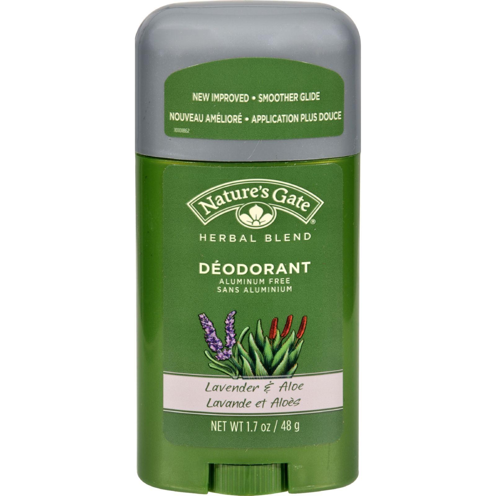 Nature's Gate Organics Deodorant - Lavender And Aloe - 1.7 Oz