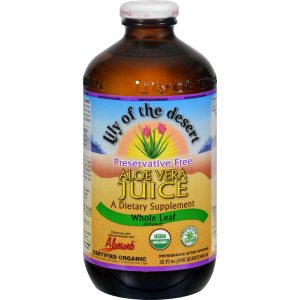 Comprar lily of the desert organic aloe vera juice whole leaf - 32 fl oz preço no brasil ervas suplemento importado loja 7 online promoção - 11 de agosto de 2022
