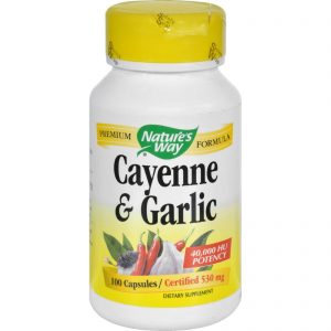 Comprar nature's way cayenne and garlic - 100 capsules preço no brasil ervas suplemento importado loja 7 online promoção - 18 de agosto de 2022