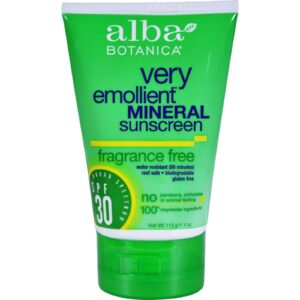 Very Emollient Sunblock; Fragrance Free Spr 30