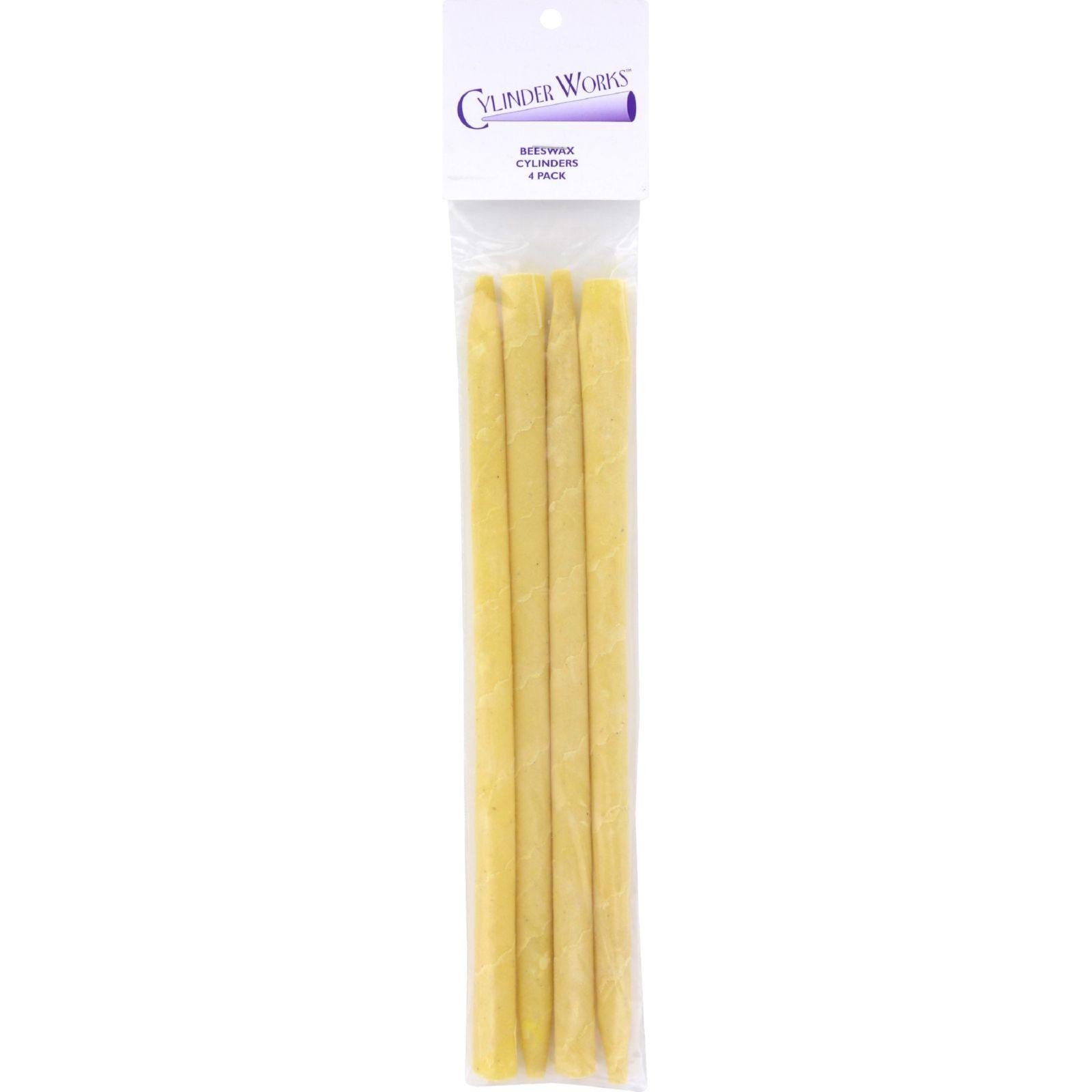 Cylinder Works Beeswax Ear Candles - 4 Pack