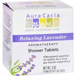 Comprar aura cacia aromatherapy shower tablets relaxing lavender - 3 tablets preço no brasil ervas suplemento importado loja 3 online promoção - 8 de agosto de 2022