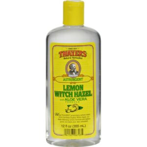 Thayers Witch Hazel With Aloe Vera Lemon - 12 Fl Oz