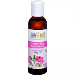 Comprar aura cacia aromatherapy body oil comforting geranium - 4 fl oz preço no brasil ervas suplemento importado loja 7 online promoção - 11 de agosto de 2022