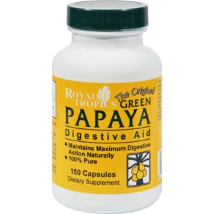 Comprar royal tropics the original green papaya digestive aid - 150 capsules preço no brasil suplementos suplemento importado loja 7 online promoção - 30 de abril de 2024