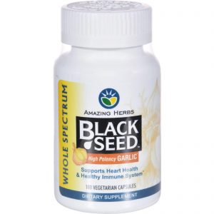 Comprar amazing herbs black seed and garlic - 100 capsules preço no brasil ervas suplemento importado loja 43 online promoção - 9 de junho de 2023