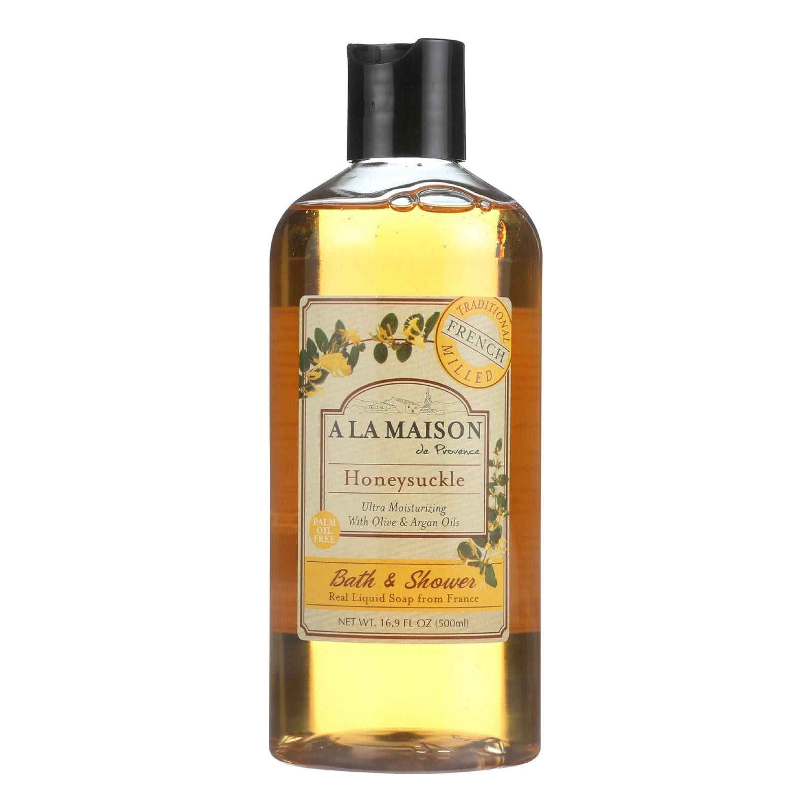 A La Maison Shower Gel - Honeysuckle - 16.9 Oz