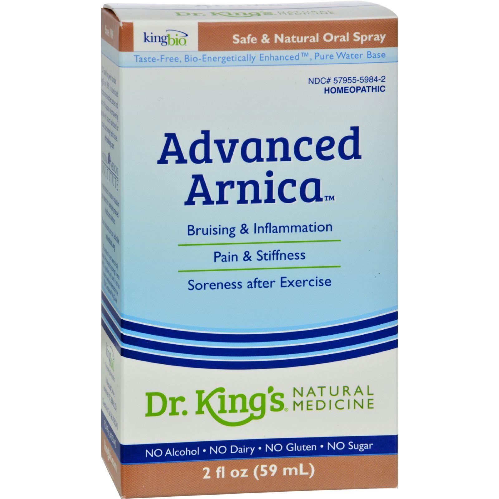 King Bio Homeopathic Advanced Arnica - 2 Fl Oz