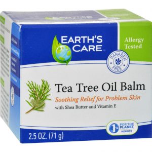 Comprar earth's care tea tree oil balm - 2. 5 oz preço no brasil ervas suplemento importado loja 7 online promoção - 11 de agosto de 2022