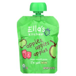 Ella's Kitchen Baby First Food - Apple - Case Of 12 - 2.5 Oz.