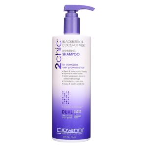 Giovanni 2chic Repairing Shampoo - Blackberry And Coconut Milk - 24 Fl Oz.