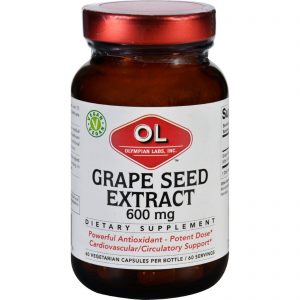 Comprar olympian labs grape seed extract - 600 mg - 60 vegetarian capsules preço no brasil ervas suplemento importado loja 7 online promoção - 16 de abril de 2024