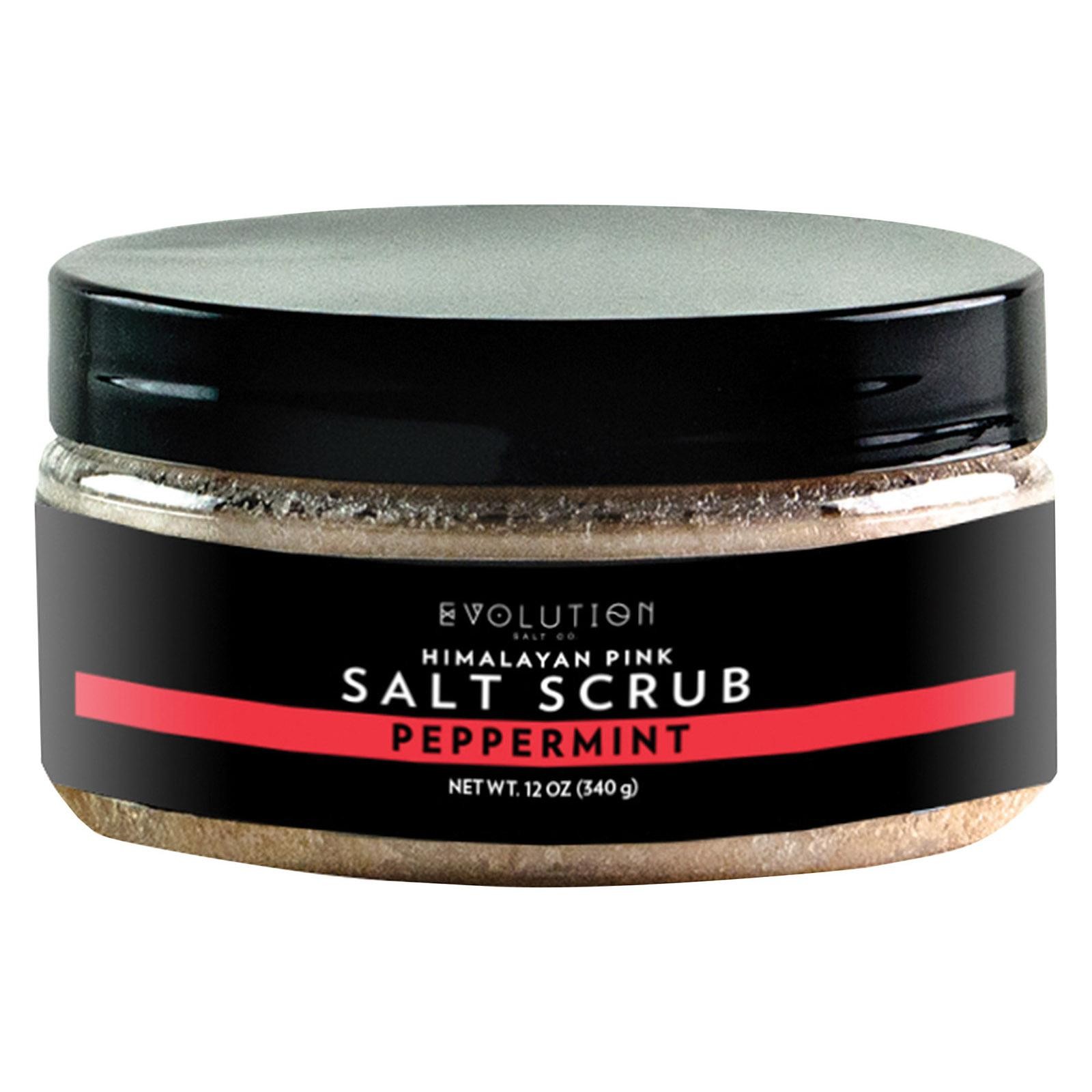 Evolution Salt Salt Scrub - Himalayan - Peppermint - 12 Oz