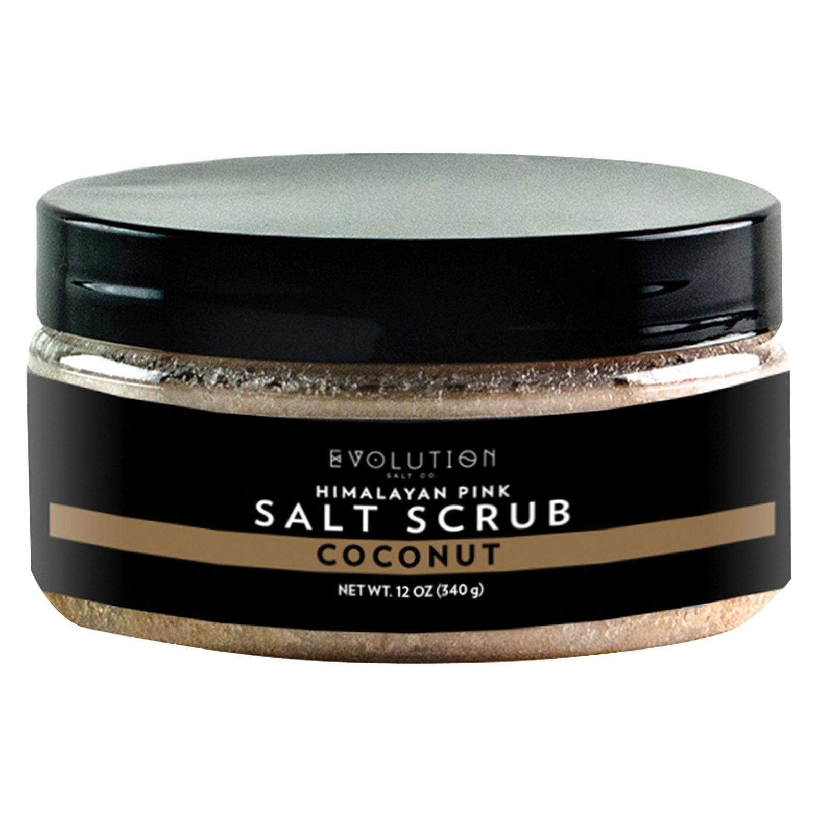 Evolution Salt Salt Scrub - Himalayan - Coconut - 12 Oz