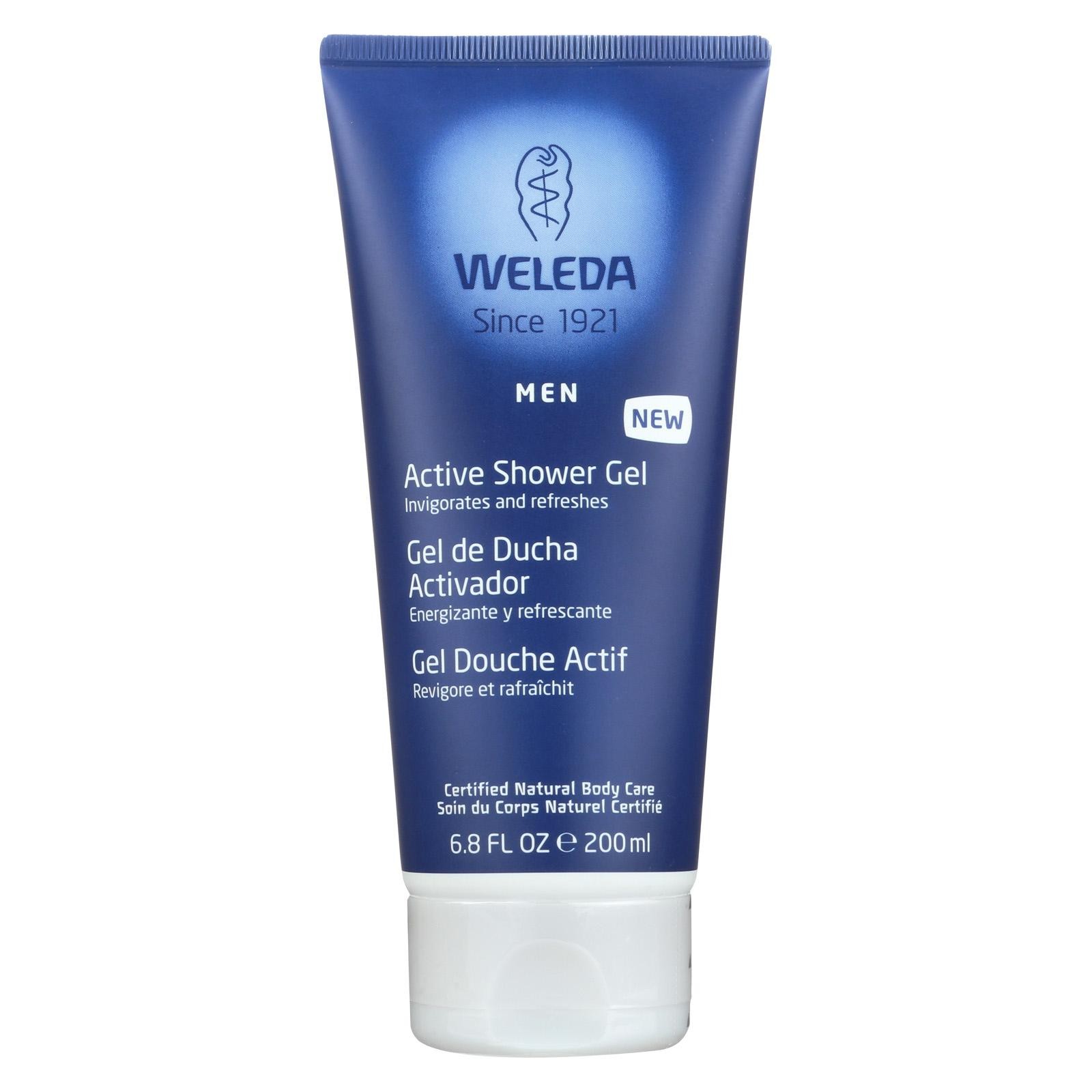 Weleda Shower Gel - Men Active - 6.8 Oz