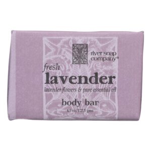 River Soap Company Soap - Fresh Lavender Bar - 4.5 Oz.