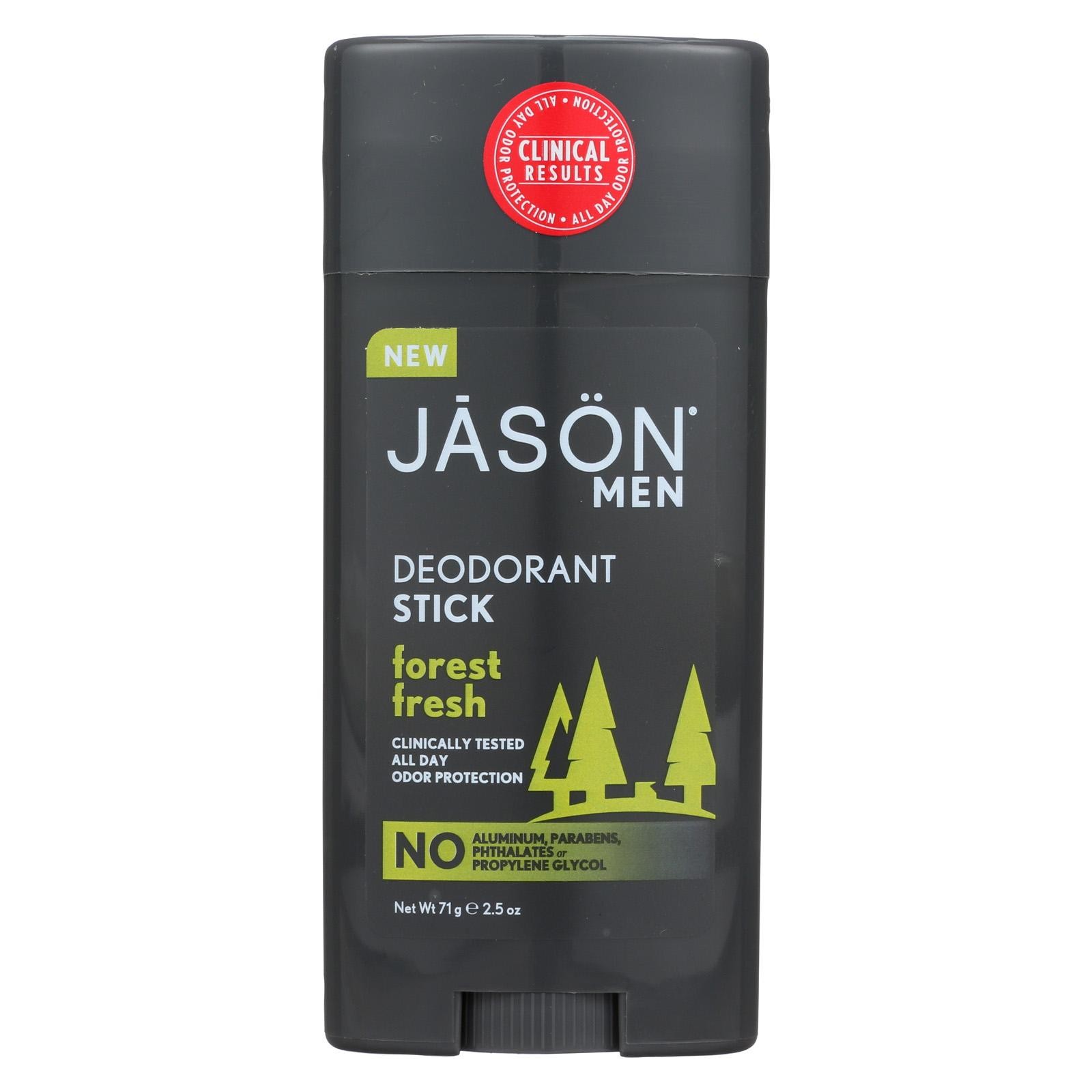 Jason Natural Products Deodorant Stick - Forrest Fresh - 2.5 Oz.