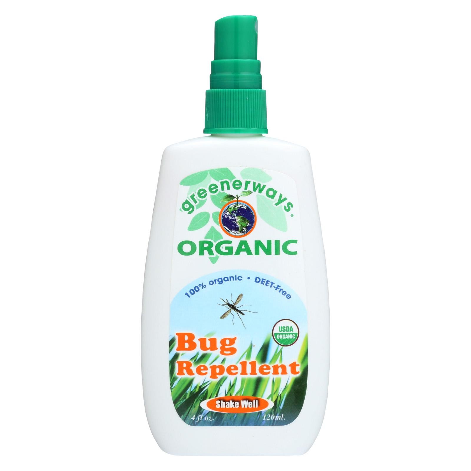 Greener Ways Organic Insect Repellent - 4 Fl Oz.