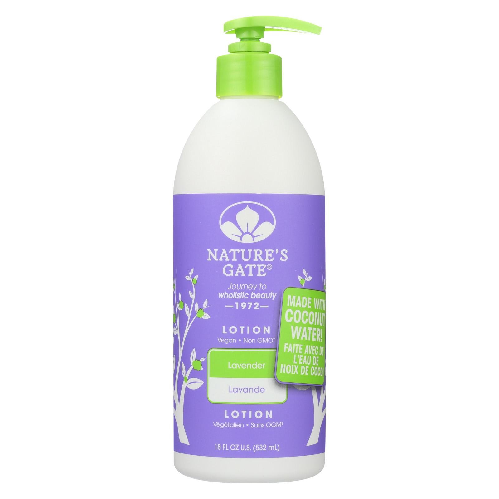 Nature's Gate Lavender Lotion - 18 Fl Oz.