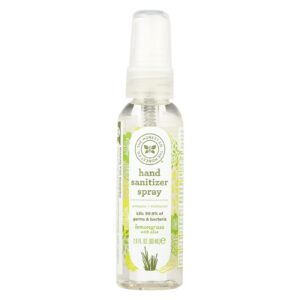 Hand Sanitizer Spray; Lemongrass