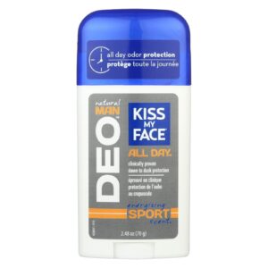 Kiss My Face Deodorant Aluminum Free Sport - 2.48 Oz.