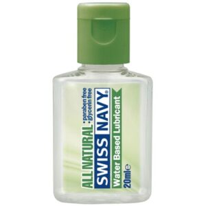 Swiss Navy All Natural Water Based Lubrificante - 20 ml