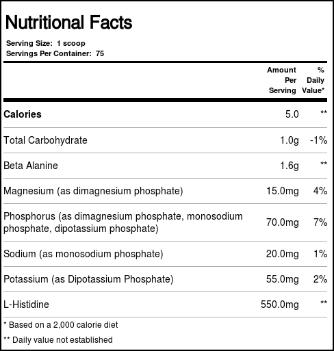 Beta Alanina em Pó Optimum Nutrition Fruit Punch 263 g 75 porções - Imagem 4