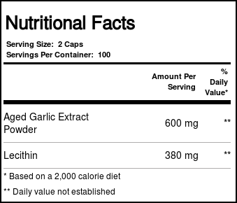 Kyolic Fórmula Kyolic 104 Alho Extrato de colesterol com Lecitina 200 Cápsulas - Imagem 4