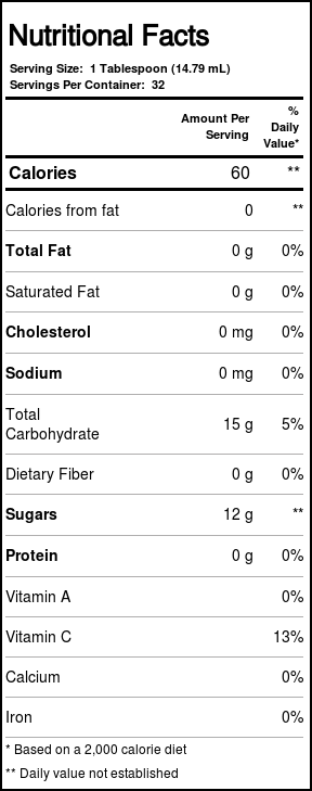 FunFresh Foods Azul Orgânica Agave Gourmet Mergulhando Nectar bordo 16 oz - Imagem 3