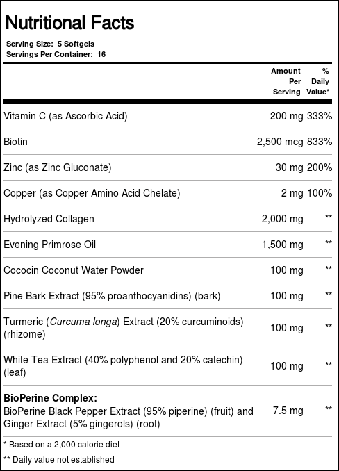 Collagen-Pure com hidratação de água de coco Irwin Naturals 80 Cápsulas - Imagem 4