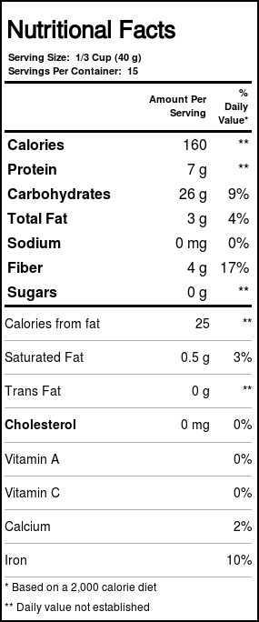 Bobs Red Mill Orgânicos Whole Grain farinha de aveia (Pack 4) de 4 - 22 onças Bags - Imagem 3