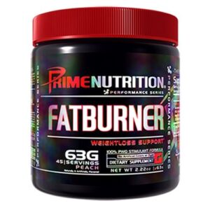 Prime Nutrition FatBurner, pêssego - 63 g