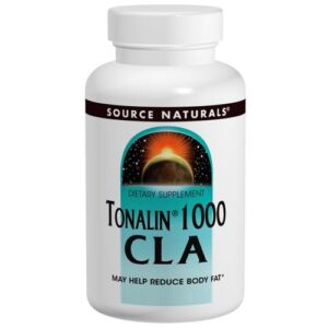 CLA Tonalin 1000 Redutor de Gordura Source Naturals 60 Cápsulas em Gel